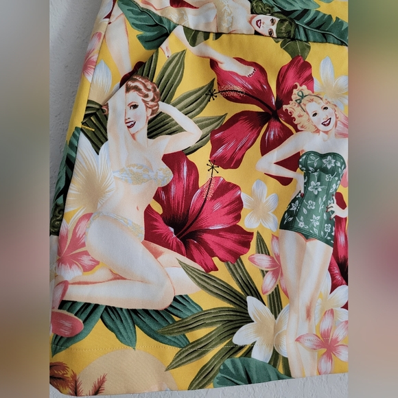 LOUDMOUTH Waikiki Women's Classic golf Skort/Skirt | size xs - Picture 4 of 5